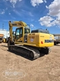 Back of used Excavator